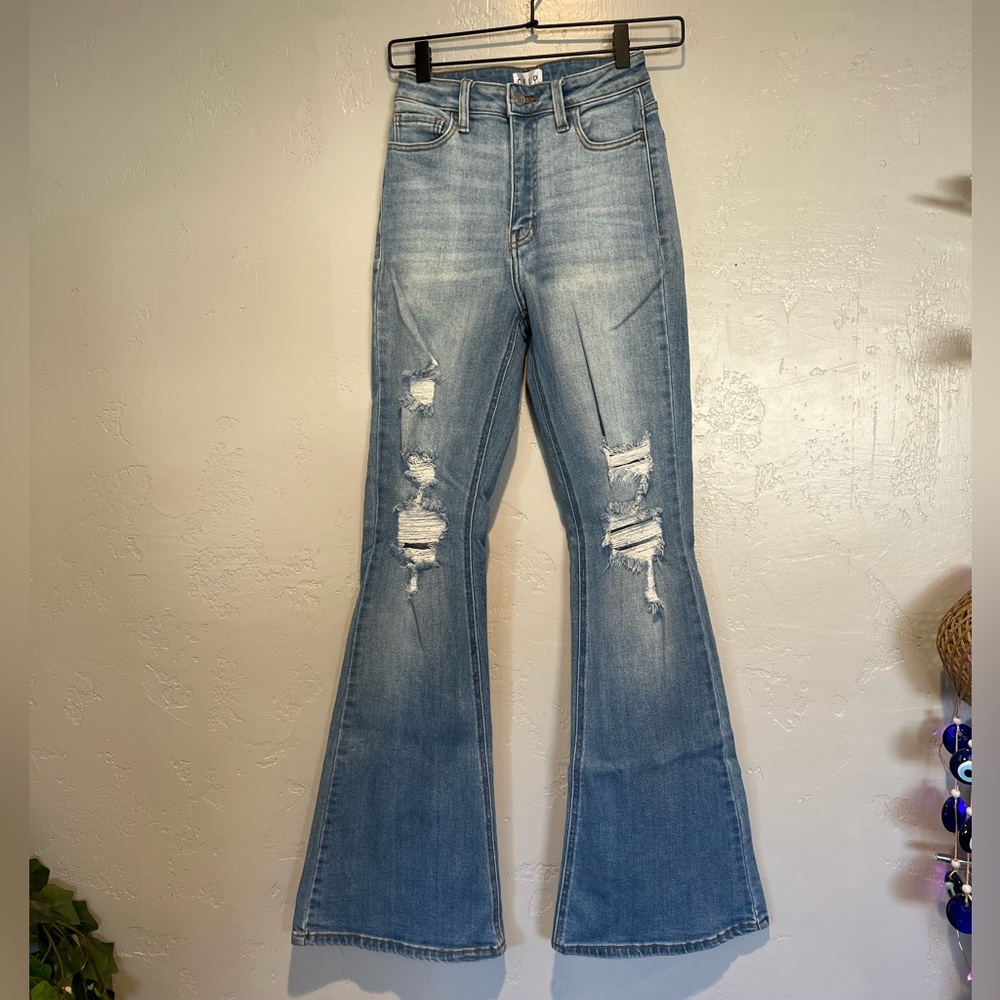 Cello High Waisted Flares